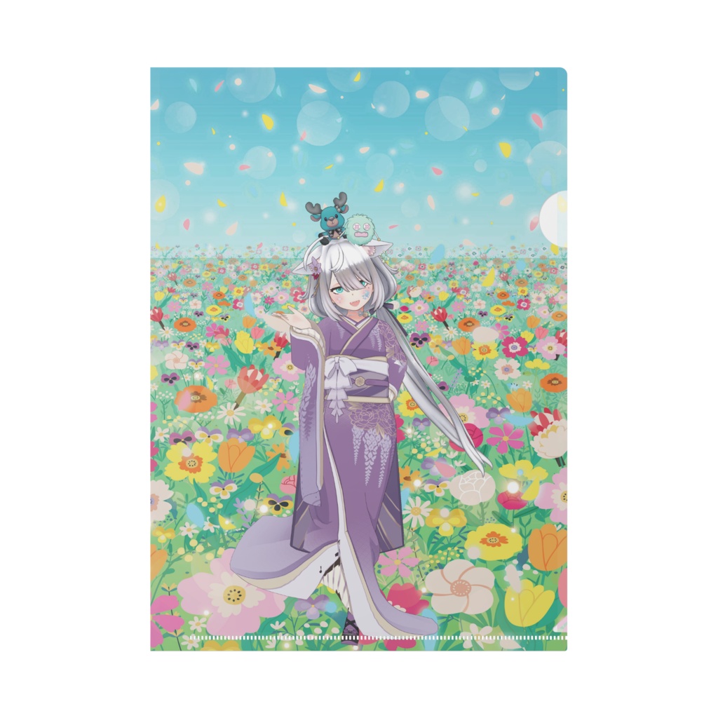【花丸まおの記念品】11月生誕祭記念日グッズ-クリアファイル