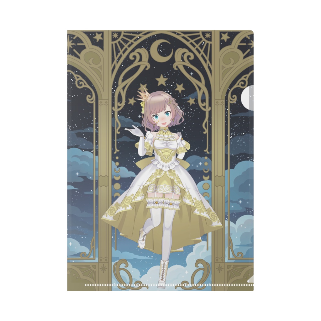 【花村まる】11月生誕祭記念日グッズ-クリアファイル