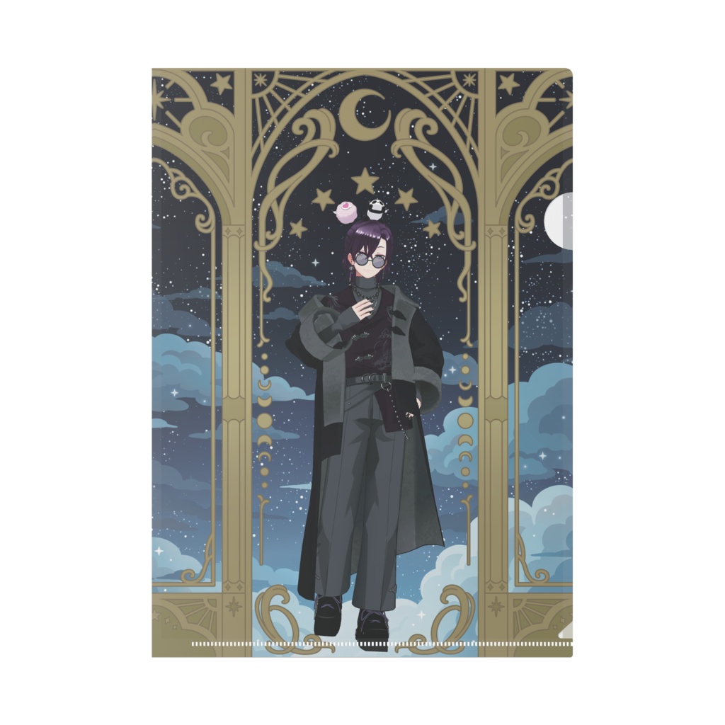 【花鳥 蘭摩】11月生誕祭記念日グッズ-クリアファイル