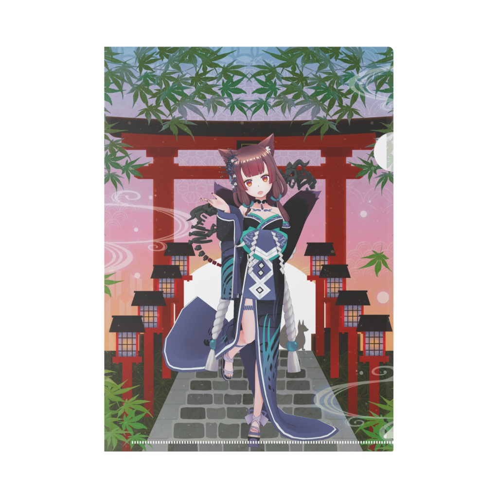 【菓梨】11月生誕祭記念日グッズ-クリアファイル