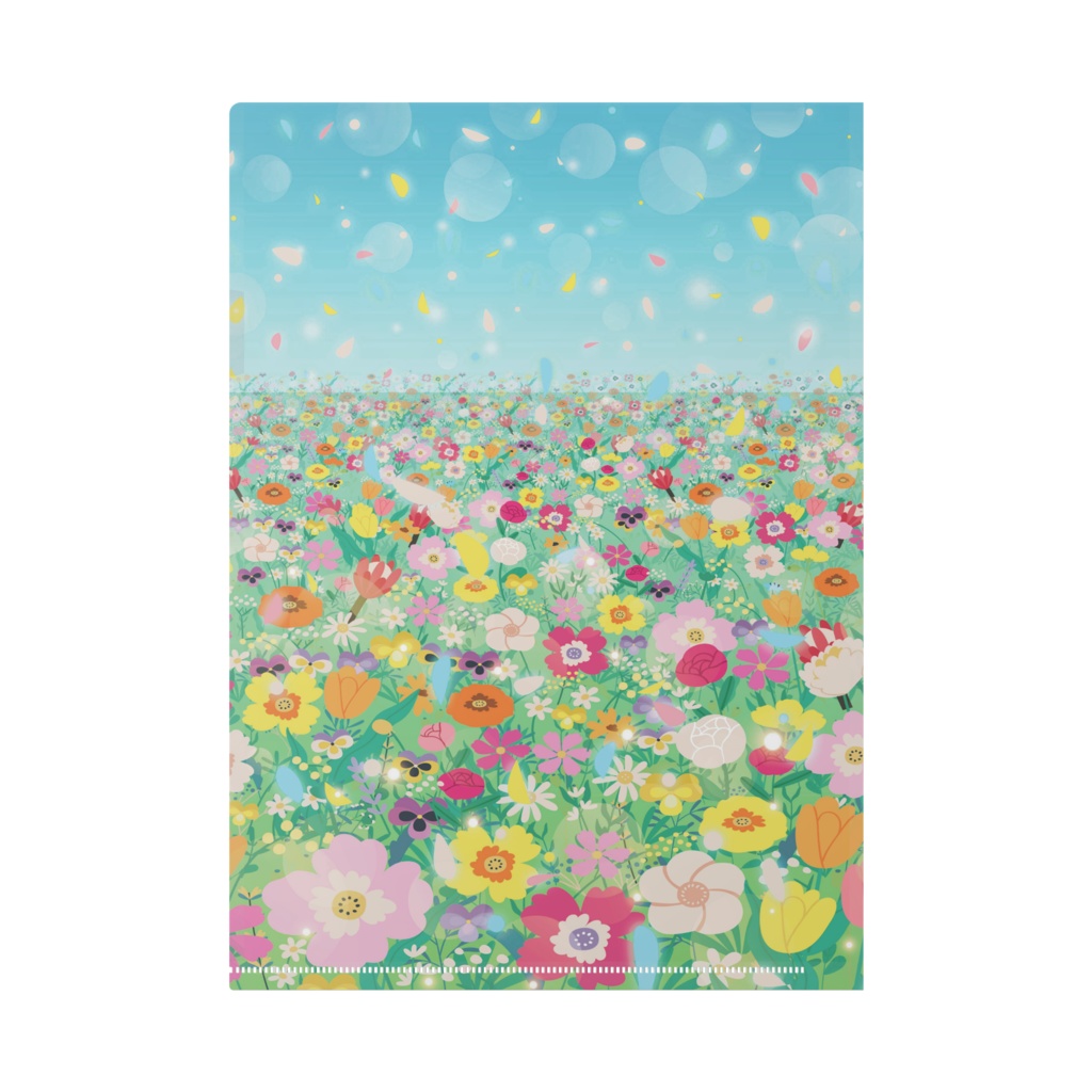 【菜の花】11月生誕祭記念日グッズ-クリアファイル