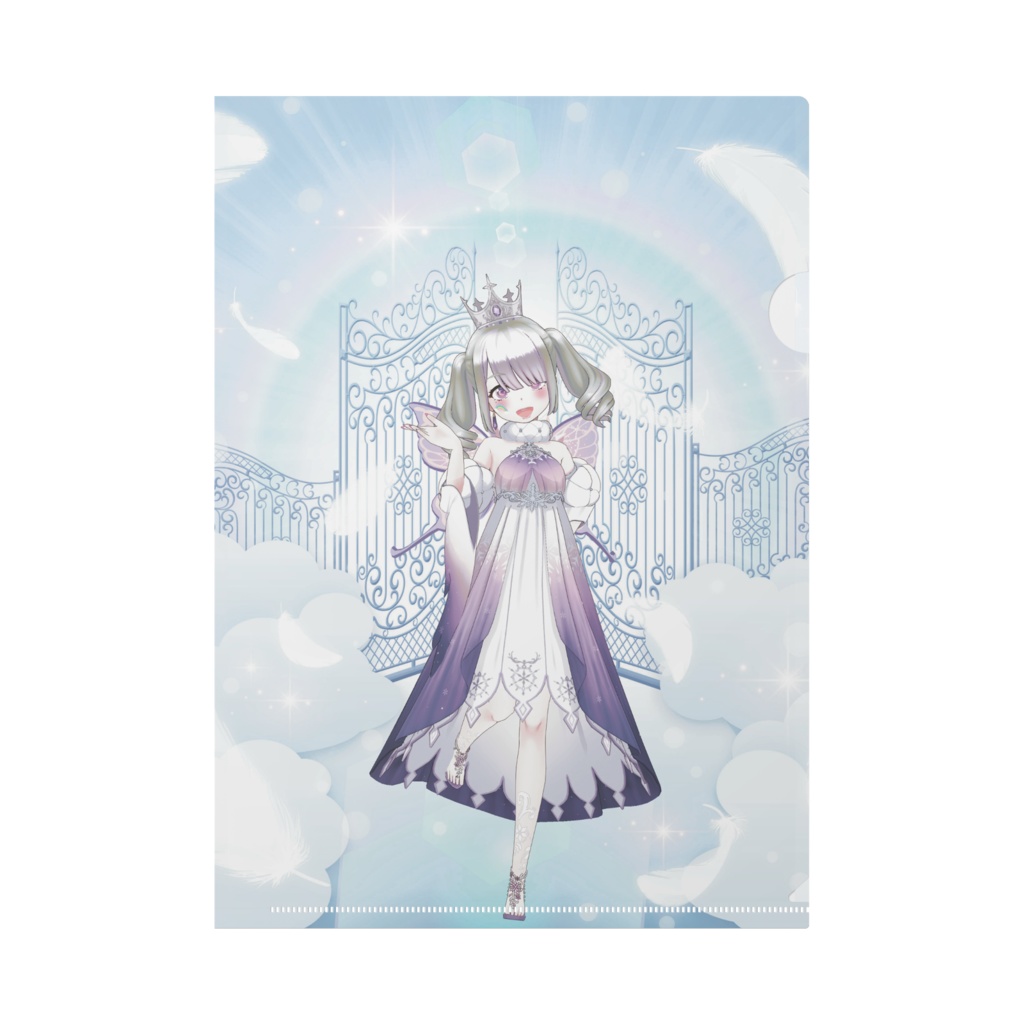 【虹の彼方 にじ】11月生誕祭記念日グッズ-クリアファイル