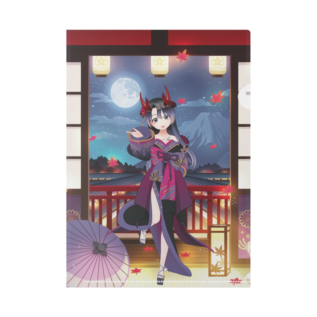 【藤宮 沙音】11月生誕祭記念日グッズ-クリアファイル