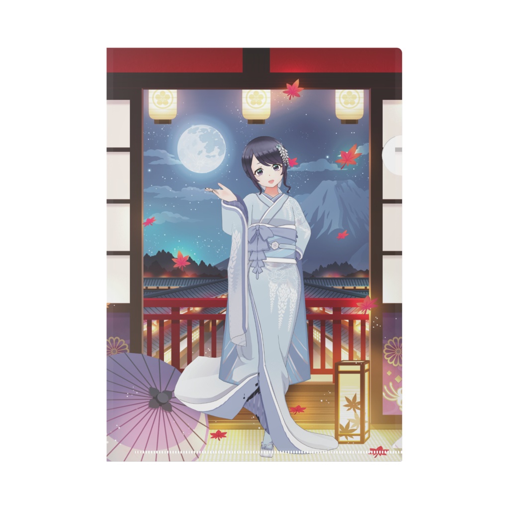 【蜜花ぴぃち】11月生誕祭記念日グッズ-クリアファイル