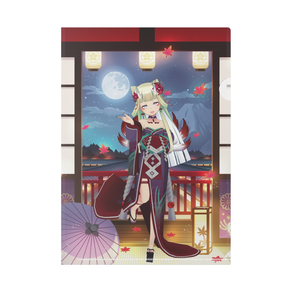 【軽帆ナラ】11月生誕祭記念日グッズ-クリアファイル