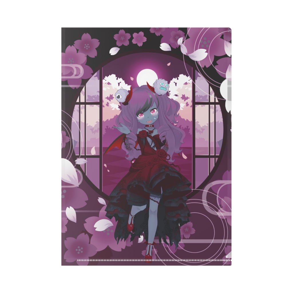 【逆夢悪夢】11月生誕祭記念日グッズ-クリアファイル