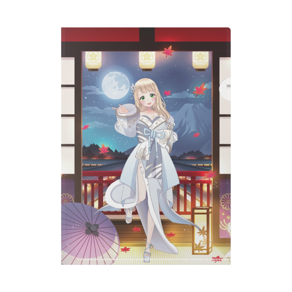 【酒月みるね】11月生誕祭記念日グッズ-クリアファイル