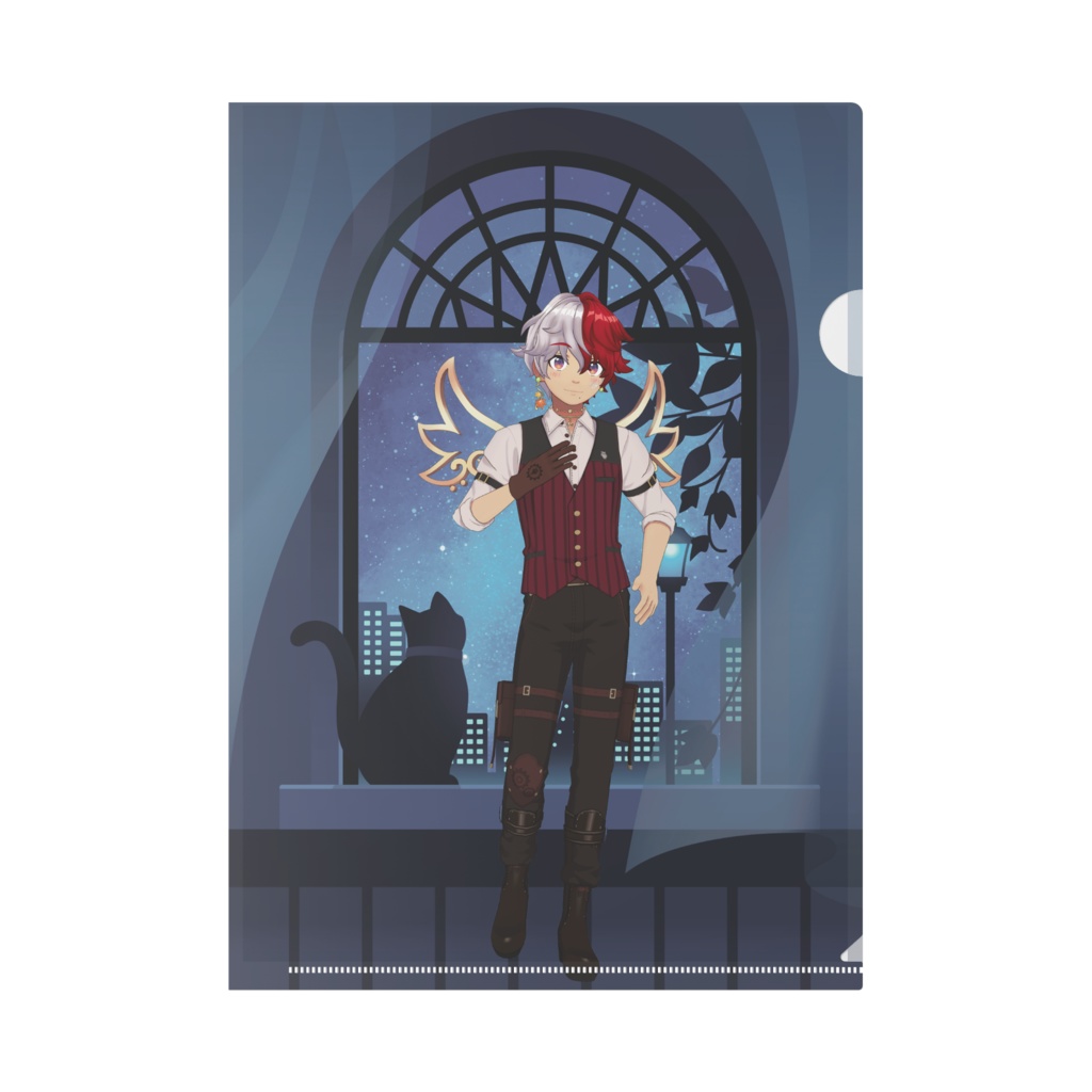 【青月 橙也】11月生誕祭記念日グッズ-クリアファイル