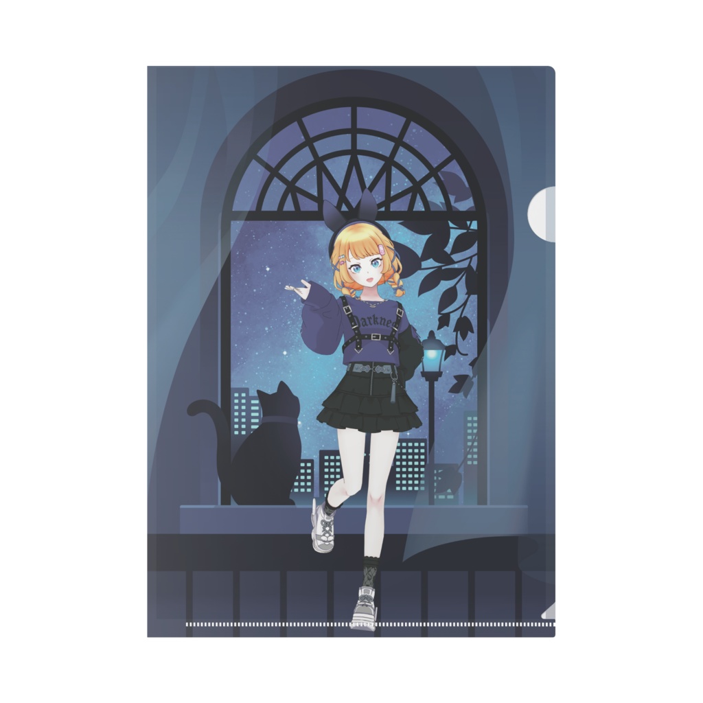 【青響せら】11月生誕祭記念日グッズ-クリアファイル