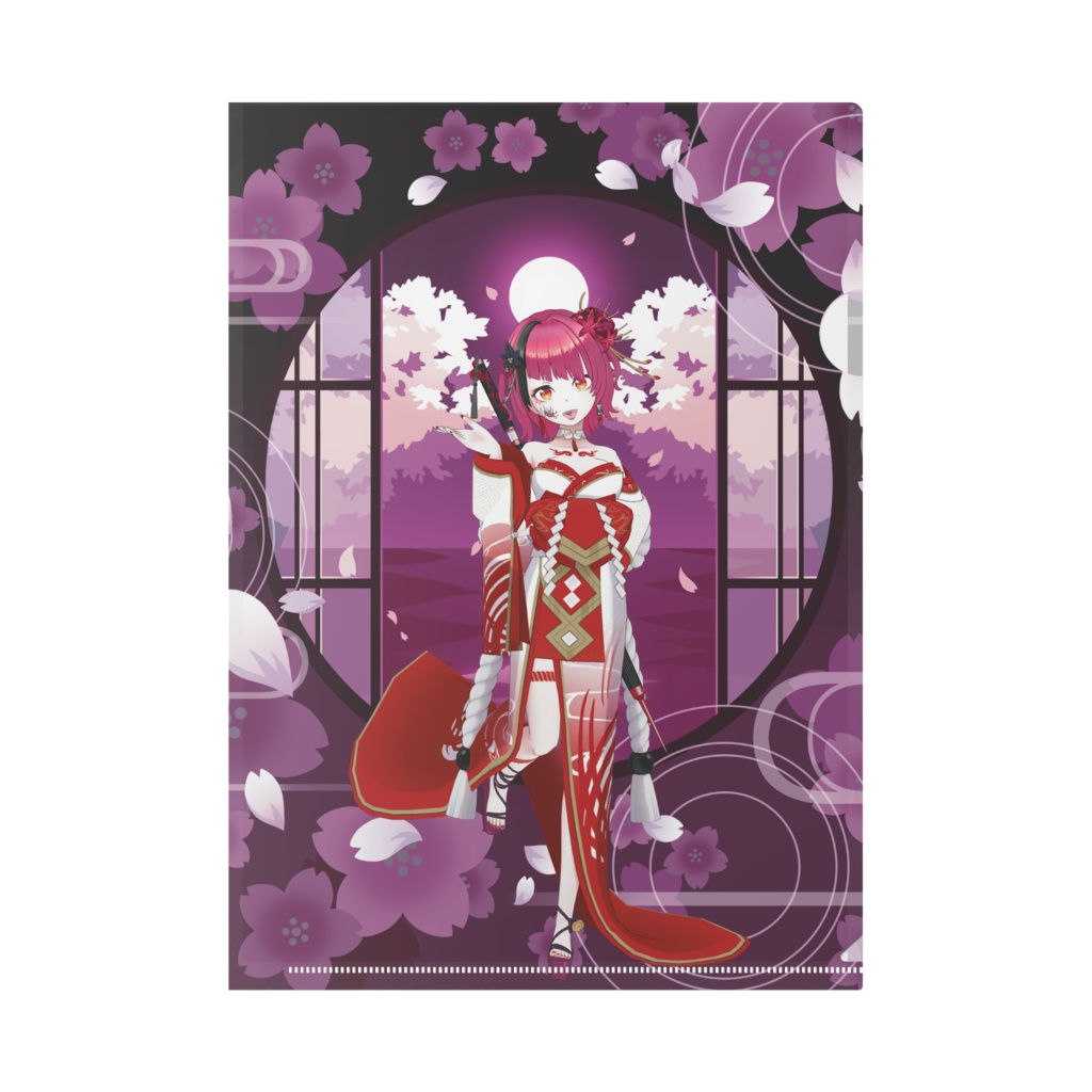 【音海彩綾グッズ】11月生誕祭記念日グッズ-クリアファイル