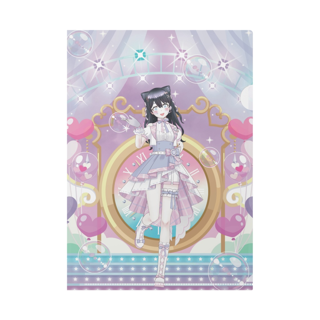 【音咲蘭都】11月生誕祭記念日グッズ-クリアファイル