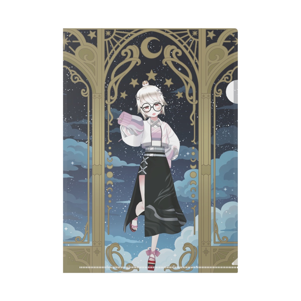 【香ぶとむし】11月生誕祭記念日グッズ-クリアファイル