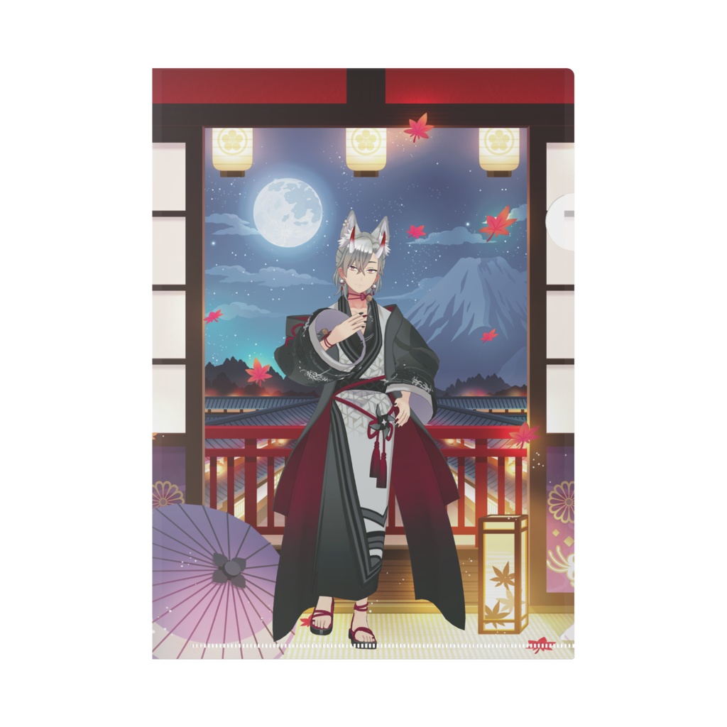 【黯瀬 御影】11月生誕祭記念日グッズ-クリアファイル