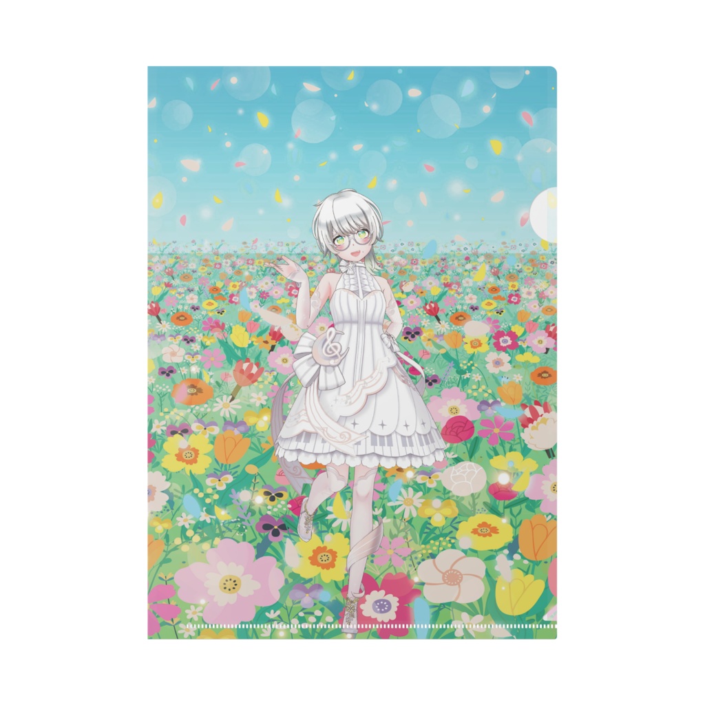 【麻芽乃 笑】11月生誕祭記念日グッズ-クリアファイル