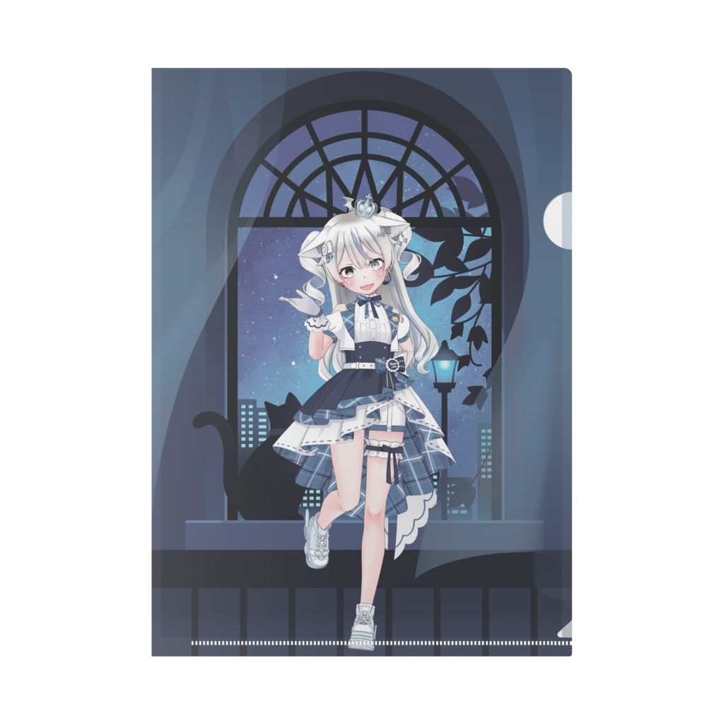 【月影 茉依】11月生誕祭記念日グッズ-クリアファイル