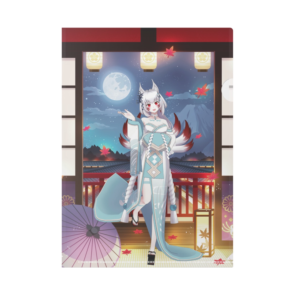 【巫女カイン】11月生誕祭記念日グッズ-クリアファイル