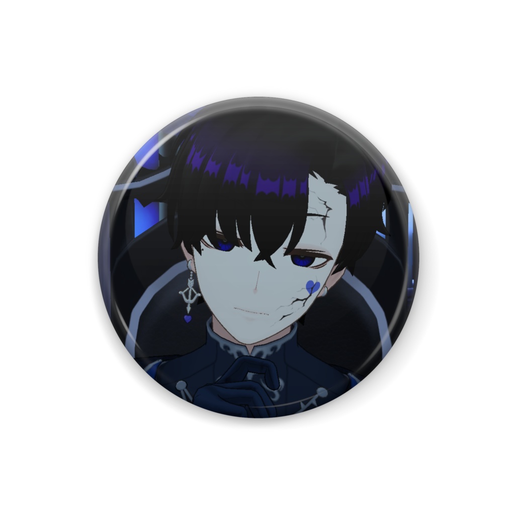 【Heart'scry】12月記念日グッズ-缶バッジ[1204]