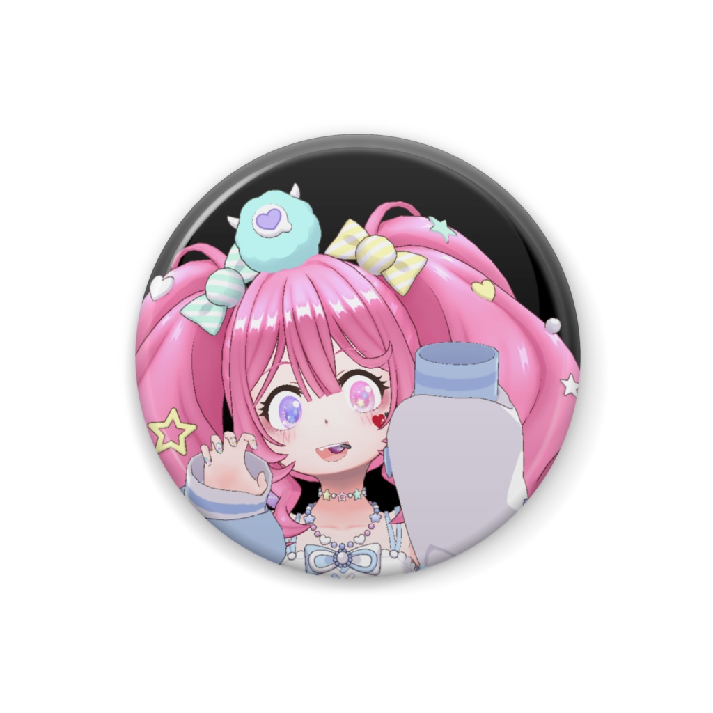 【MiniMinnie】12月記念日グッズ-缶バッジ[1220]