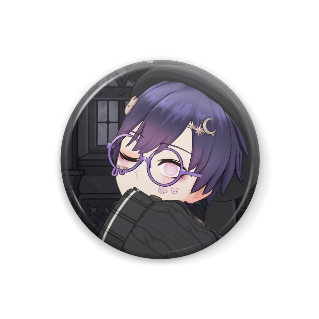 【Reaper】12月記念日グッズ-缶バッジ[1204]