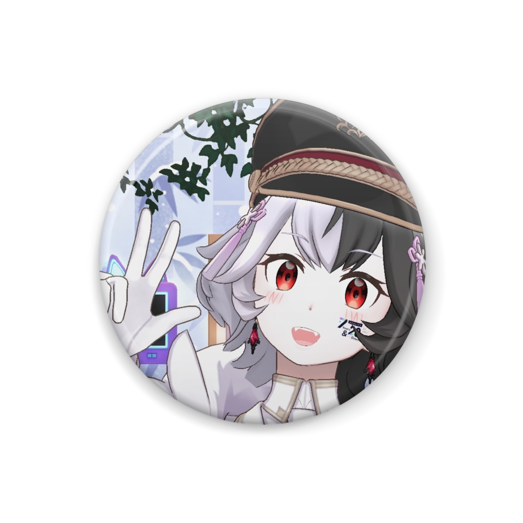 【きりな】12月記念日グッズ-缶バッジ[1215]