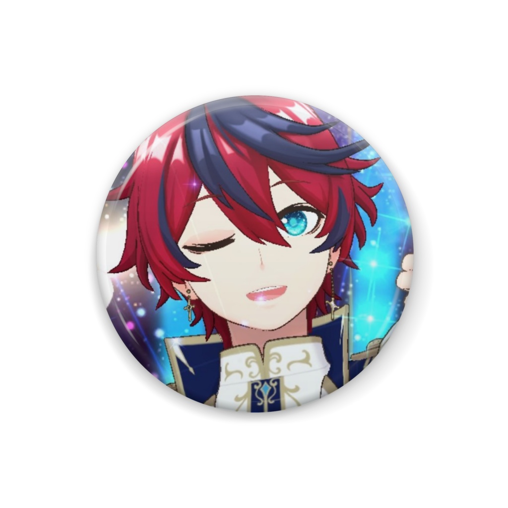 【ちぃ】12月記念日グッズ-缶バッジ[1224]