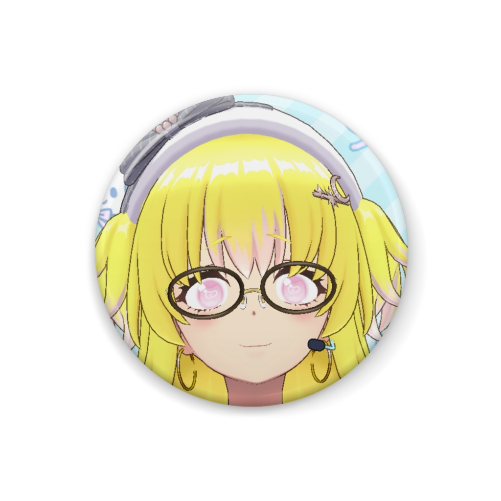 【ゆりんこママン】12月記念日グッズ-缶バッジ[1229]