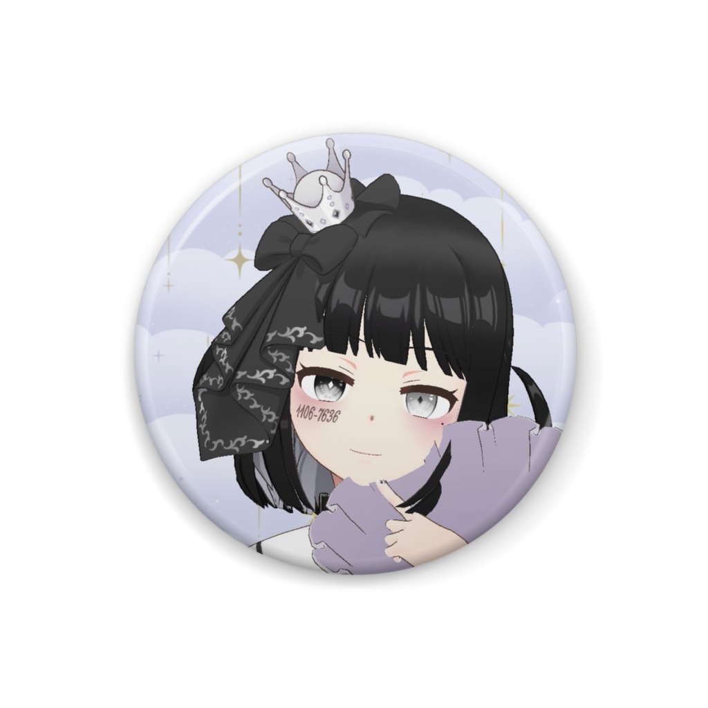 【夜星（べと）】12月記念日グッズ-缶バッジ[1214]