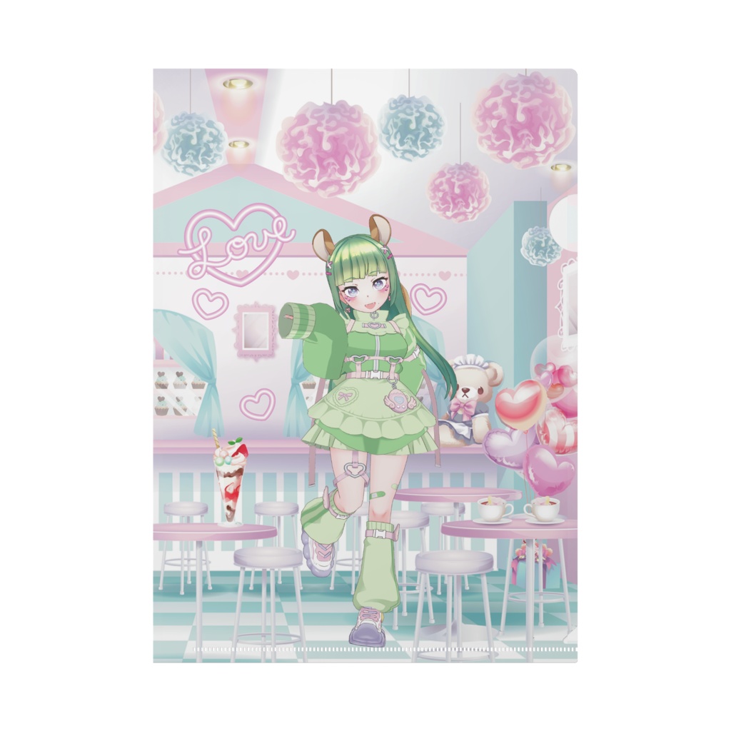 【IRis】12月記念日グッズ-クリアファイル[1221]