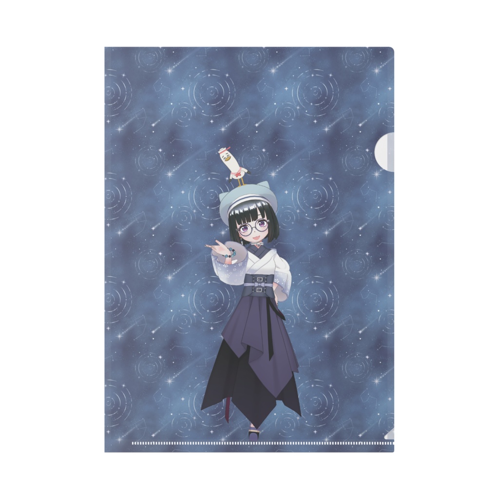 【Lucia（るぅ～）】12月記念日グッズ-クリアファイル[1222]