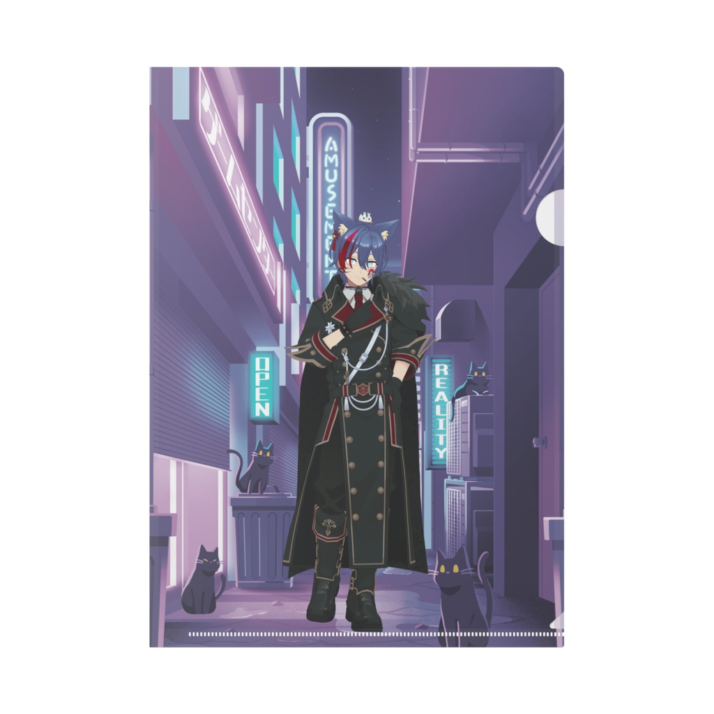 【Ratvolt】12月記念日グッズ-クリアファイル[1217]