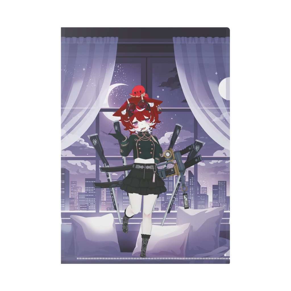 【T4ko】12月記念日グッズ-クリアファイル[1227]