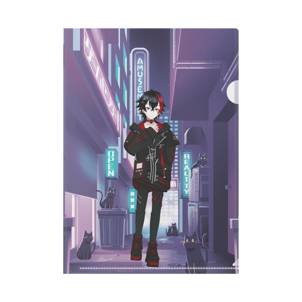 【asmi@夢迷】12月記念日グッズ-クリアファイル[1221]