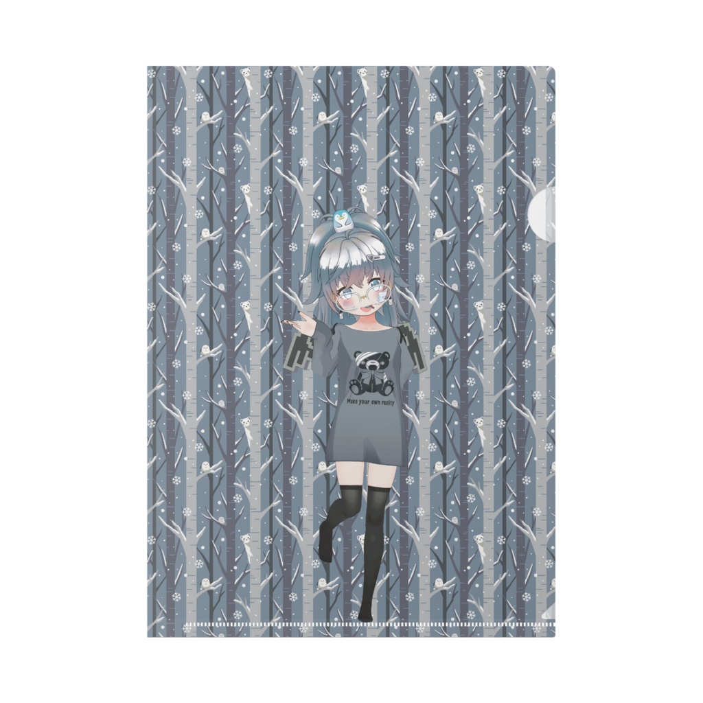 【kasa】12月記念日グッズ-クリアファイル[1216]