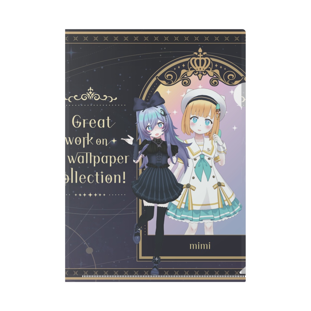 【mimi】12月記念日グッズ-クリアファイル[1223]