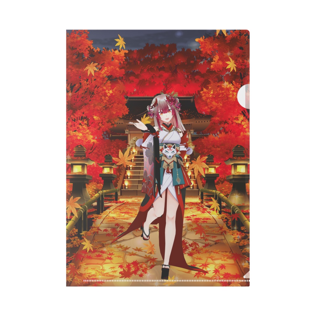 【あおい】12月記念日グッズ-クリアファイル[1201]