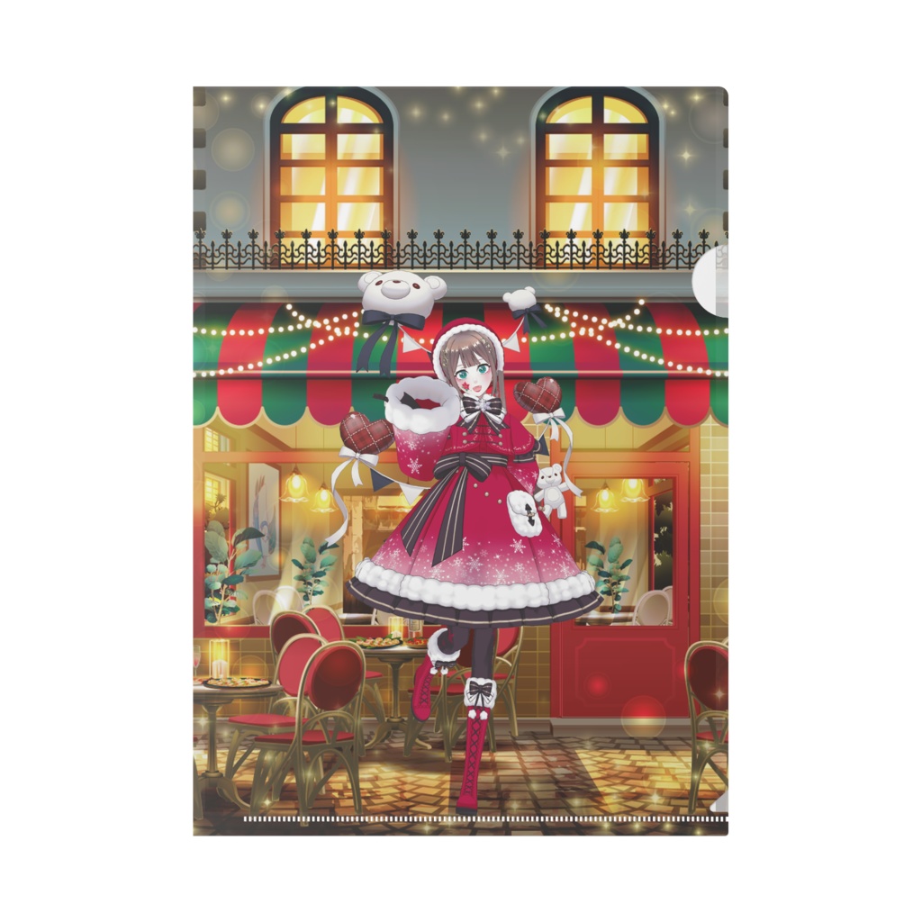 【あちゃん】12月記念日グッズ-クリアファイル[1202]