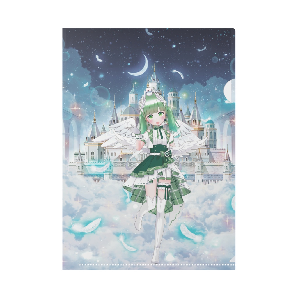 【あまつか胡桃】12月記念日グッズ-クリアファイル[1223]