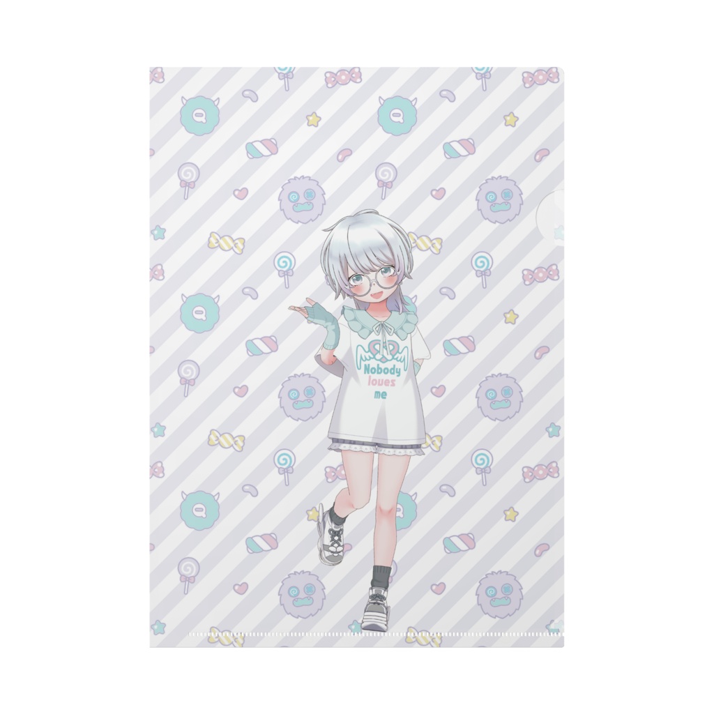 【あを井ｲﾓ】12月記念日グッズ-クリアファイル[1225]