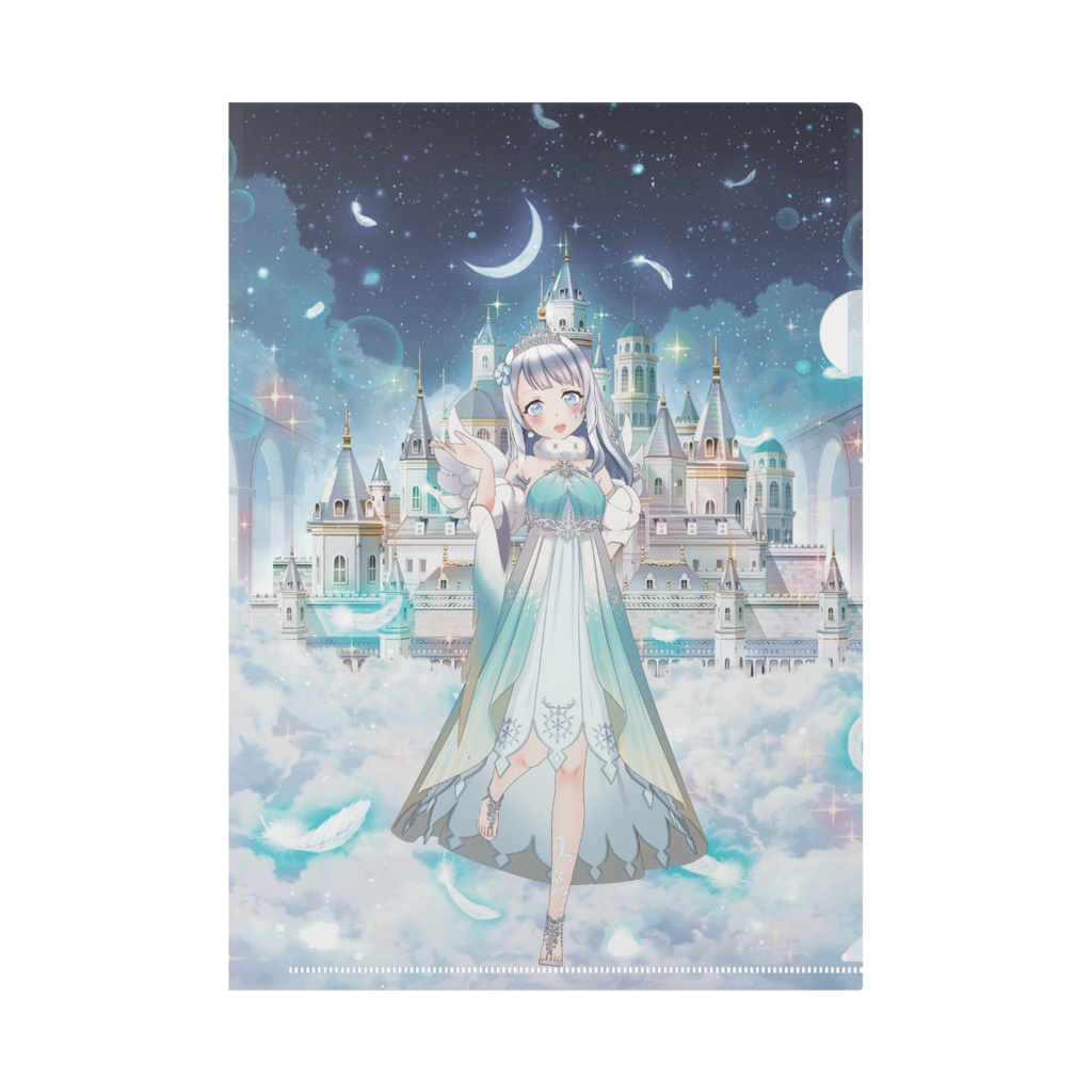 【あーゆー　淡雪ユウ】12月記念日グッズ-クリアファイル[1223]