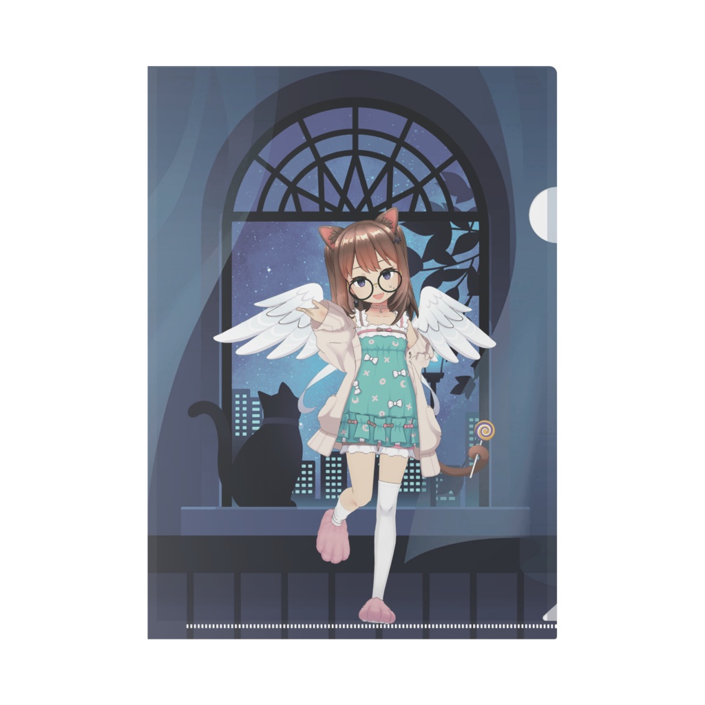 【いーりぃ】12月記念日グッズ-クリアファイル[1230]