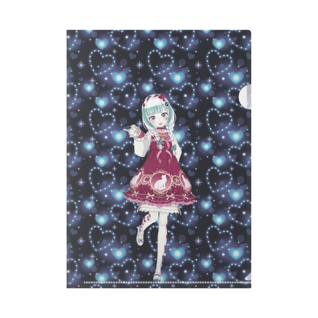 【ぅゆ】12月記念日グッズ-クリアファイル[1219]