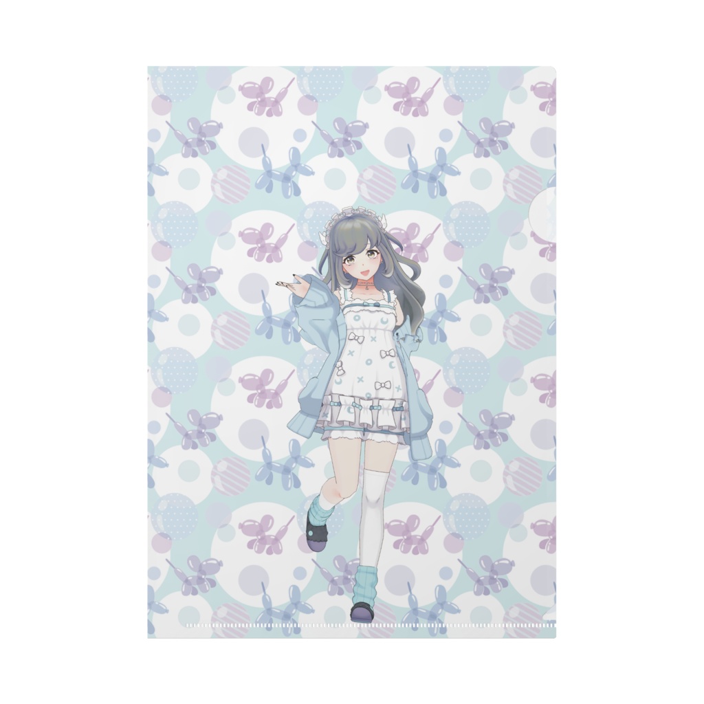 【えすちゃん】12月記念日グッズ-クリアファイル[1208]