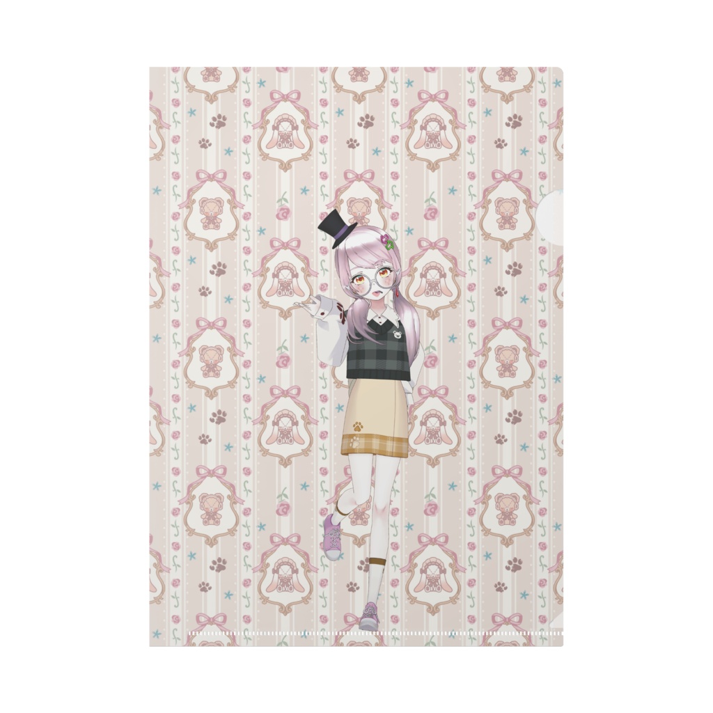 【おもち】12月記念日グッズ-クリアファイル[1222]