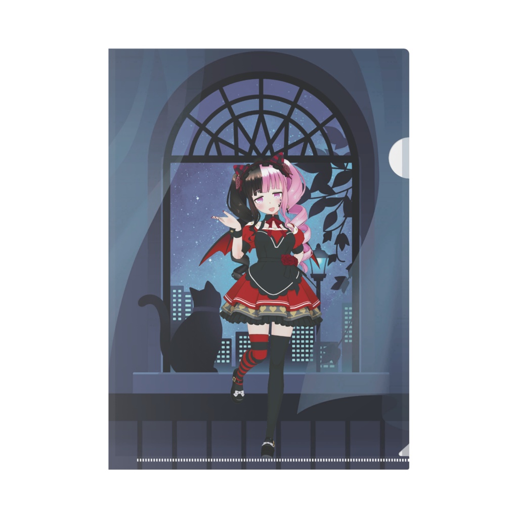 【おやまのるいにゃん】12月記念日グッズ-クリアファイル[1206]