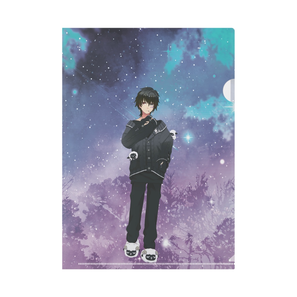 【お座りマン】12月記念日グッズ-クリアファイル[1219]