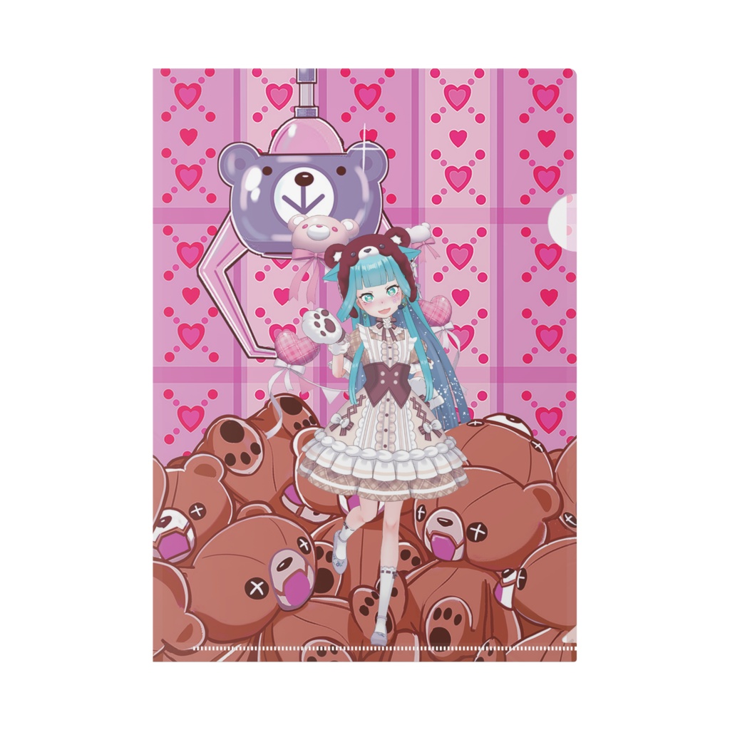 【かたちゃん】12月記念日グッズ-クリアファイル[1208]