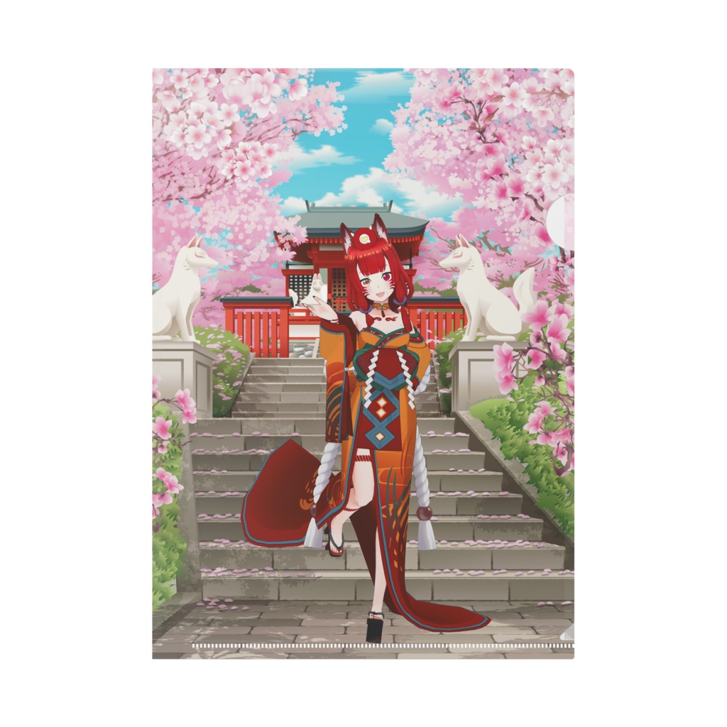 【かず】12月記念日グッズ-クリアファイル[1211]