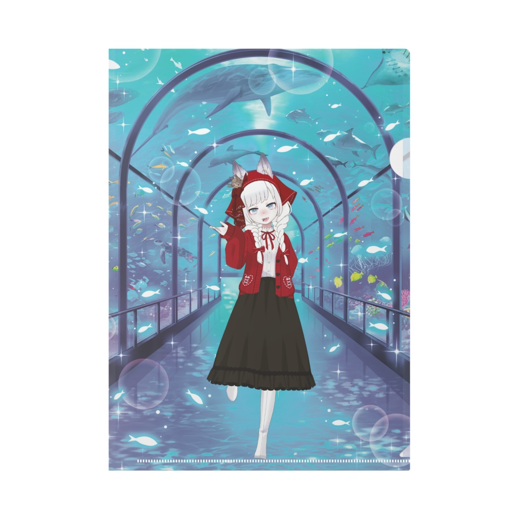 【こんこちゃん】12月記念日グッズ-クリアファイル[1230]