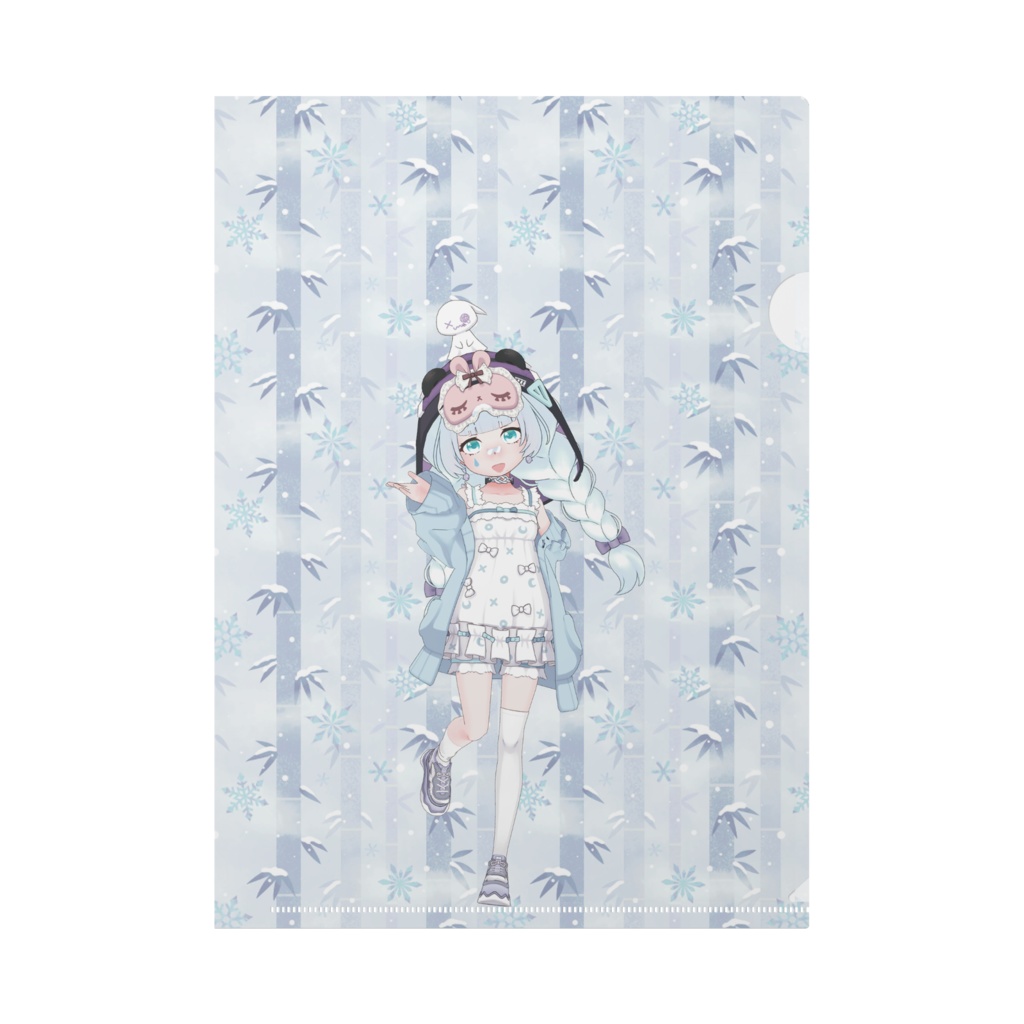 【しおんcv.ヴィヴィ】12月記念日グッズ-クリアファイル[1220]