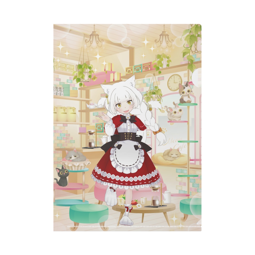 【しゃむ猫】12月記念日グッズ-クリアファイル[1224]